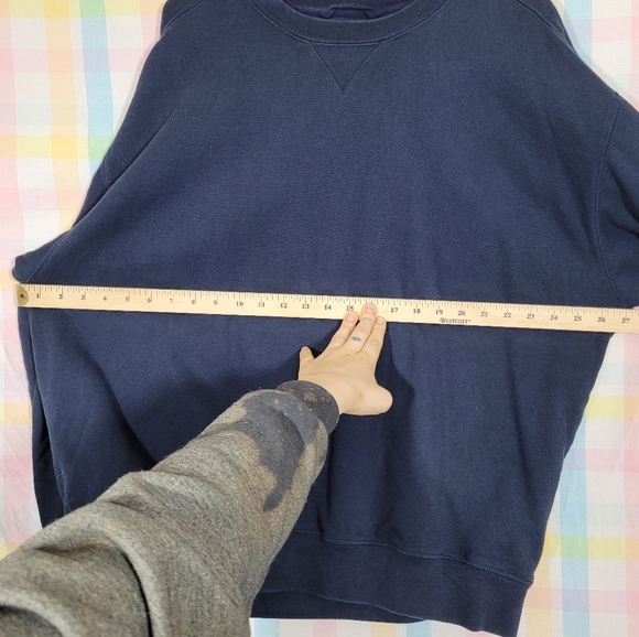 Vtg L.L. Bean men's cotton crewneck sweatshirt oversized athleisure wear - Picture 6 of 8